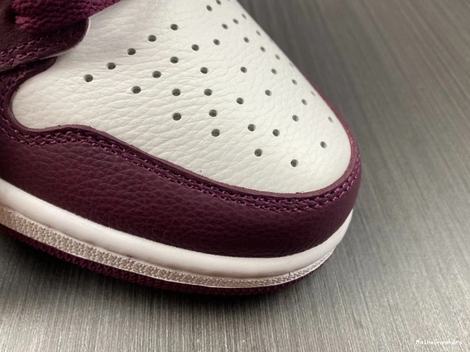 MaikeSneakers Jordan Bordeaux Air 555088-611 High 1 OG 0817